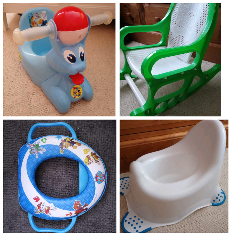 rocking chair/baby potty with removable handles/toilet seat/potty in Winterbourne, Bristol