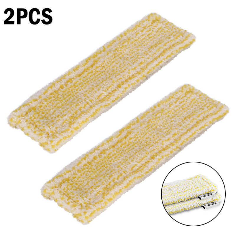 2PCS Microfiber Mop Cloths For Karcher WV2 5 Window Cleaning Machine 2.633-130.0
