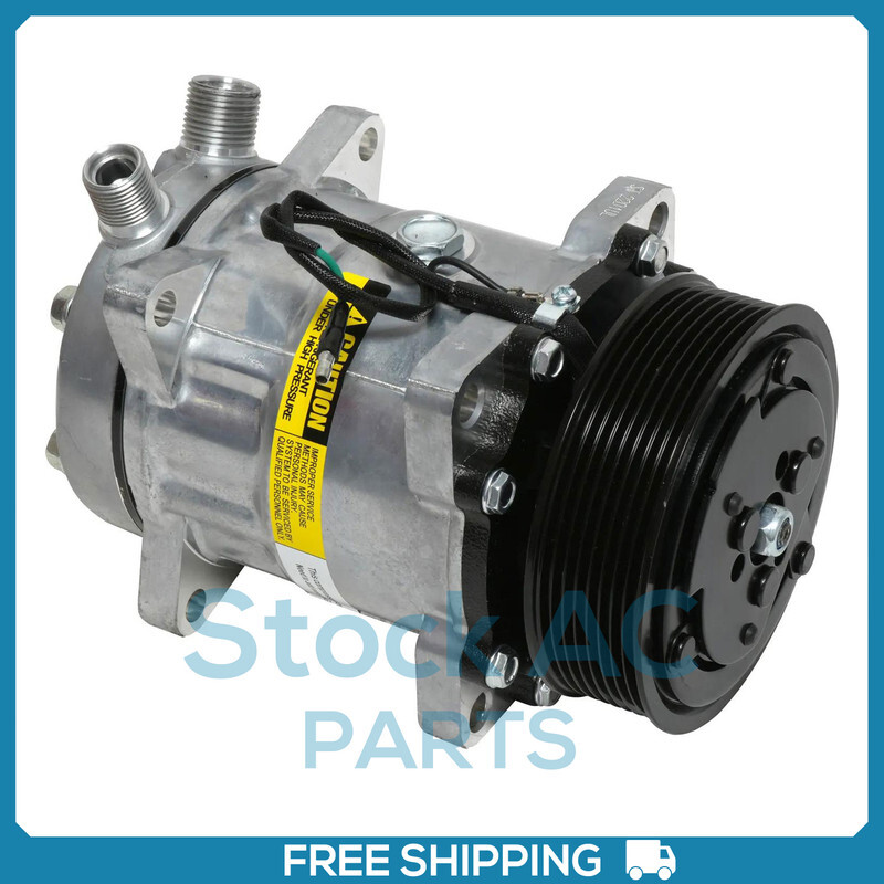 A/C Compressor for Caterpillar Tractors Sanden Models 4001-4250/Models 8001-8250 - Picture 1 of 7