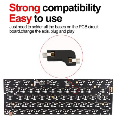 Swapping Pcb Sockets For Kailh PCB Socket For Choc Cherry Gateron Outemu Kailh