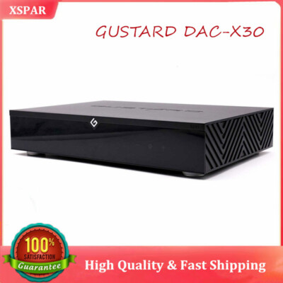 GUSTARD DAC-X30 Network Streaming DAC Audio Decoder Four ES9039SPRO Chips & Fuse