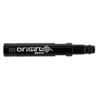 Origin-8 Integrated Valve Extender Pv 30mm Bk Aly Pair