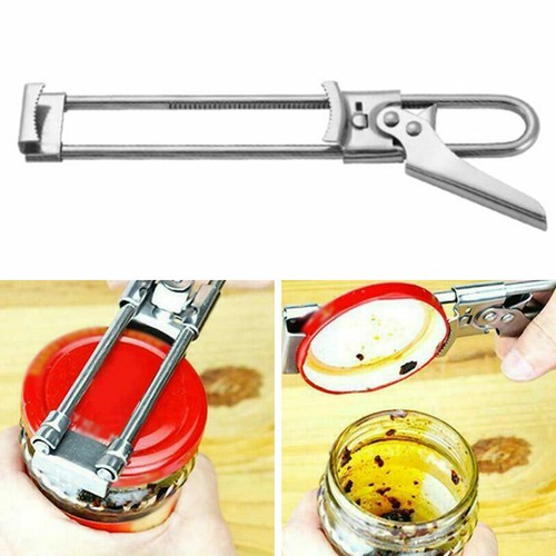 Multifunktionaler Edelstahl Dosenöffner Büchsenöffner Deckelöffner Korkenzieher
