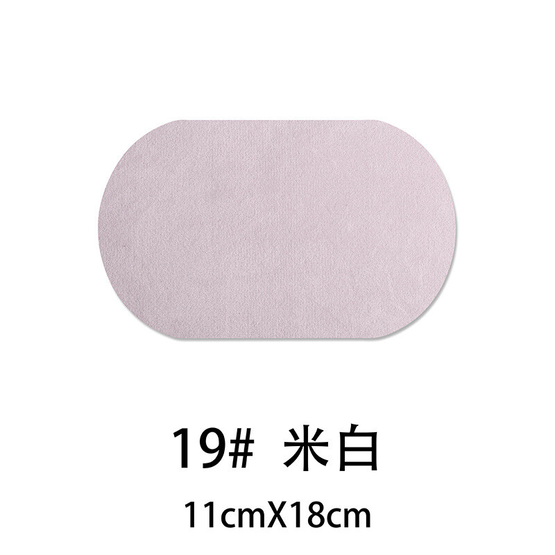 Suede Leather Iron-on Oval Elbow Knee Patches DIY Repair Sewing Applique
