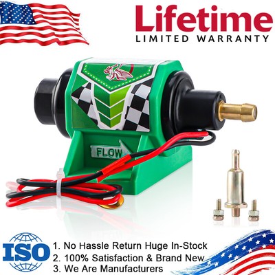12D Micro Electric Diesel Fuel Pump 12V 35 GPH 5-9PSI 5/16 inch Inlet Universal