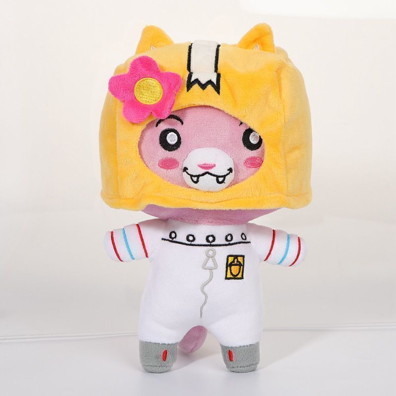 New ocean series carton figurine sponge baby crab boss cute fox plush toy