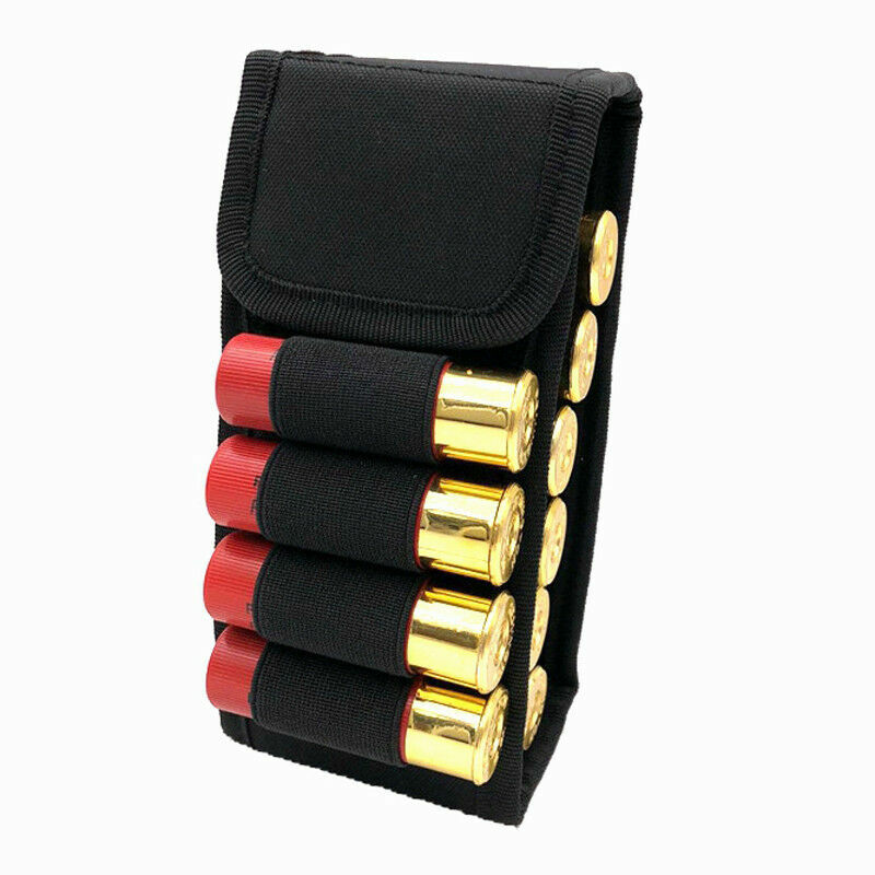 16 Round 12GA 20GA Tactical Molle Belt Waist Bag Shotgun Shell Ammo