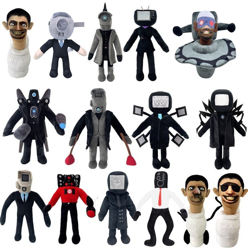 Titan Speakerman Figure Stuffed Plushies