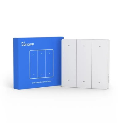 1-4PCS SONOFF WIFI R5 SwitchMan Scene Controller 6-key Smart Switch Battery Powe