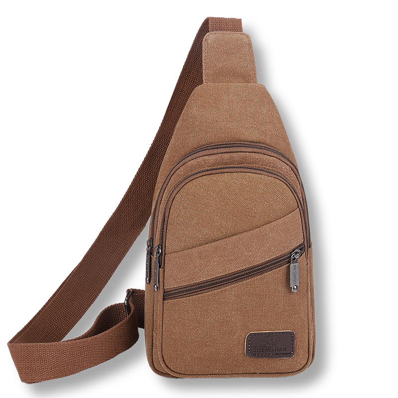 Mens Chest Sling Shoulder Crossbody Large Capacity Backpacks Sport Outdoor US