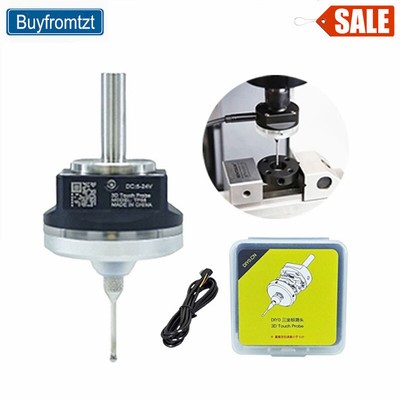 V6 3D Edge Finder Touch Probe Edge Finder CNC Probe Compatible with MACH3 GRBL