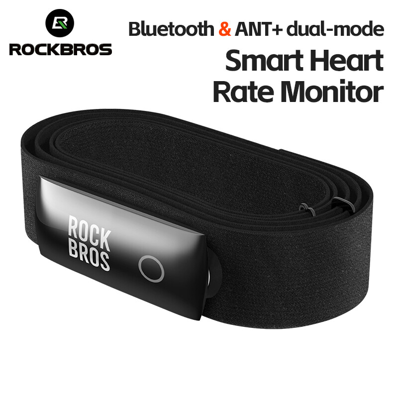 ROCKBROS Bike Smart Speedometer Wireless Computer GPS ANT+ Heart Rate Monitor