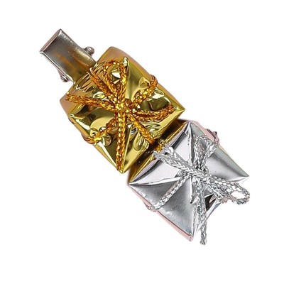 Present Box Hairpin Elegant Hair Clip for Women Child Side Barrettes Hair Clip