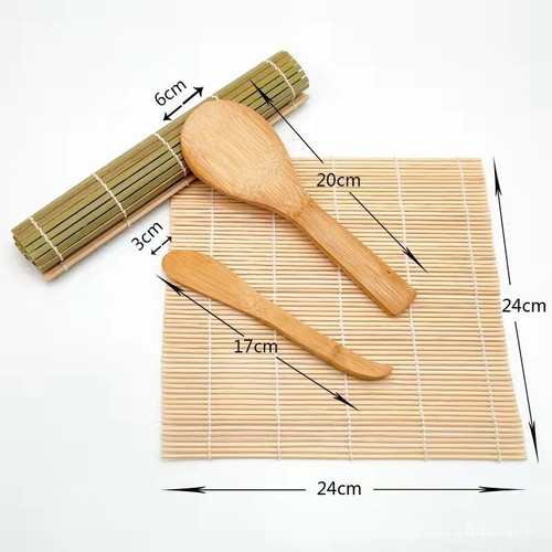 12Pcs Sushi Making Kits Sushi Bazooka Maker Sets Bamboo Rolling Mat for Beginner