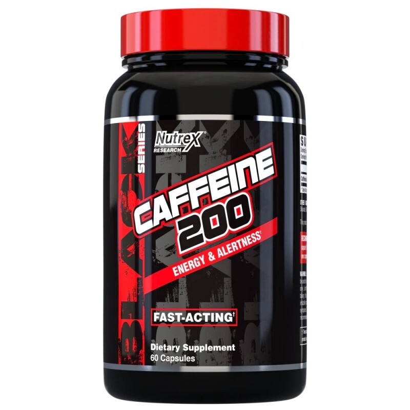 Nutrex Research CafÃ©Ine 200 Mg, 60 GÃ©Lules