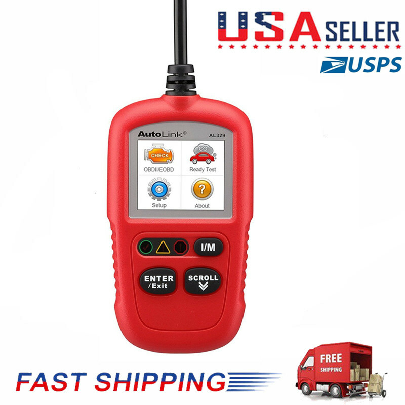 Autel Autolink Al329 (upgraded Al319) Obd Ii Code Reader Scanner