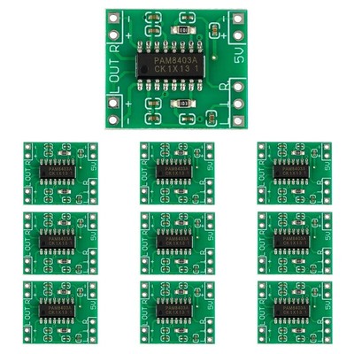 10 PCS PAM8403 Module Super  Digital Amplifier Board 2 x 3W Class D Digital7967