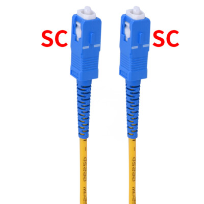 1~50m FC/SC/LC/ST UPC Simplex Single Mode Fiber Optical Patch Cord Fiber Cable