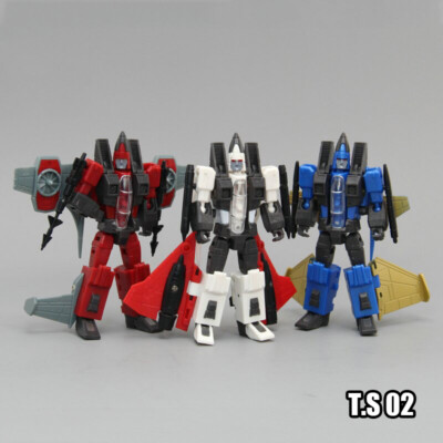 PT01-06 Starscream Flight Team G1 THS KO.Ver 10cm 4in Robot Action Figure Toy
