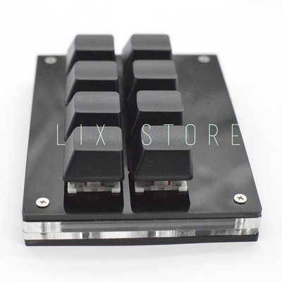 1PCS DIY Customize USB Programmable Mechanical Keyboard 8 keypad Shortcut