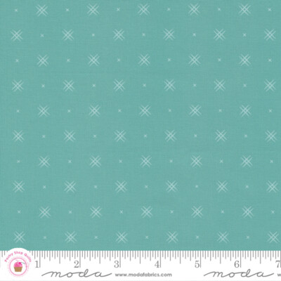 Moda BEYOND BELLA 16740 86 Carribean Blue Tonal Blender Annie Brady Quilt Fabric