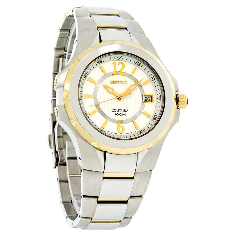 Relojes de pulsera banda Seiko Plateado