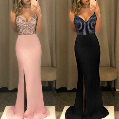 Vestidos Elegantes Largos Ropa De Moda Para Mujer Casuales De Fiesta Prom  Dress