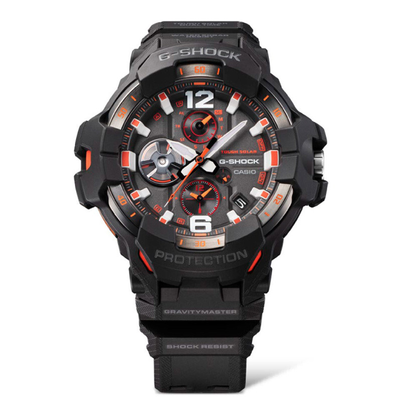 Pre-owned Casio G-shock Gr-b300-1a4jf Master Of Air Gravitymaster Bluetooth Men Watch