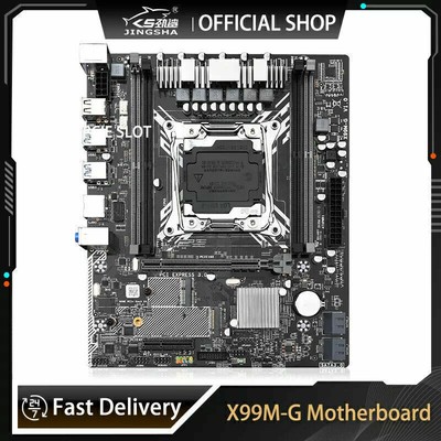 X99 LGA 2011-3 Motherboard Support 4* DDR4 RAM PCIE 16X & SSD M.2 CPU Mainboard
