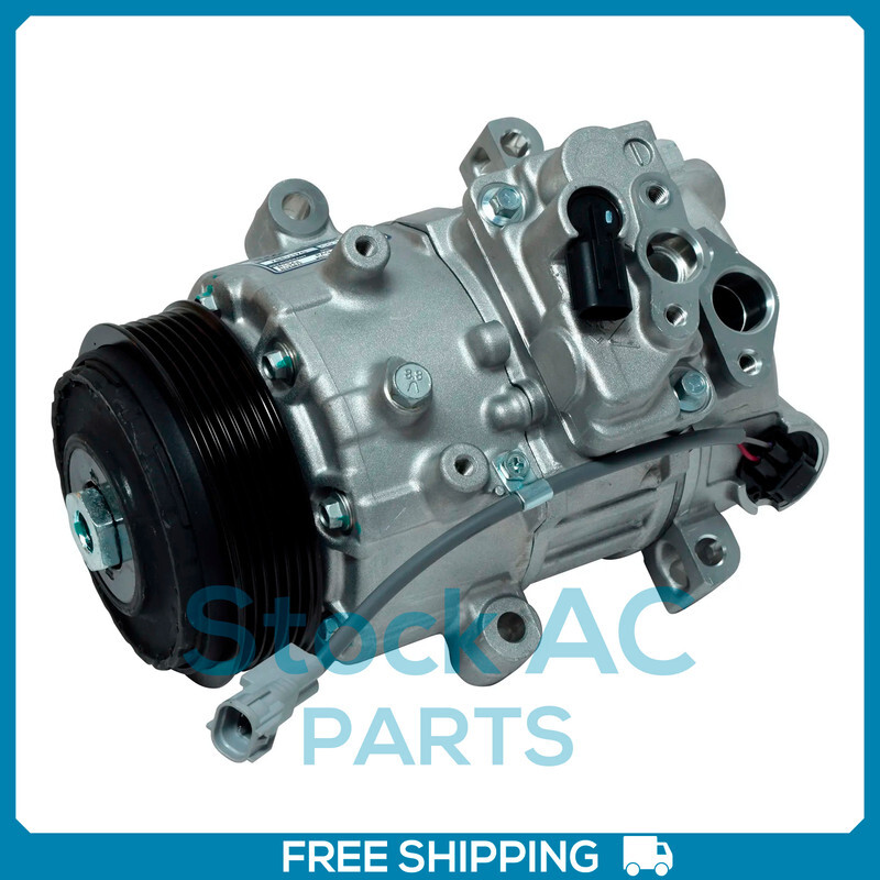 New A/C Compressor for Subaru Ascent 2019-2020 2021 H4 2.4L 6-Groove - Picture 1 of 7