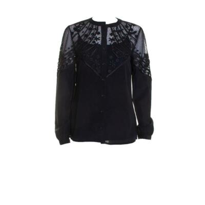 Pre-owned Temperley London Temperley Ezra Shirt In Black/mix