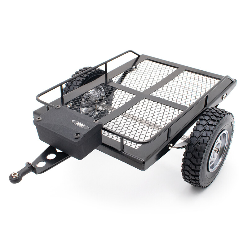 KYX 1/10 RC Crawler HD Single Axle Scale Trailer Small Trailer Truck