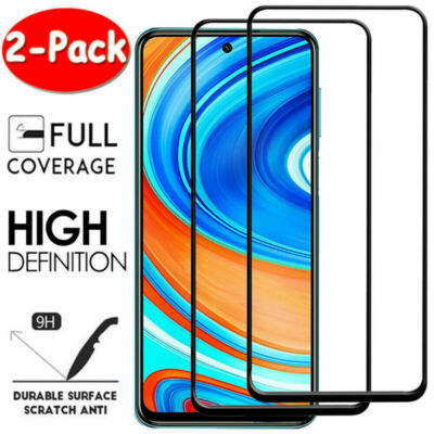 For Xiaomi Redmi Note 10S 10 9 9S 8 7 6 Pro FULL Tempered Glass Screen Protector
