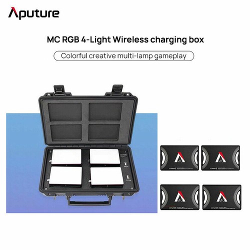 Aputure Amaran AL-MC 4-Light kit Travel Kit RGBW Led Video Light
