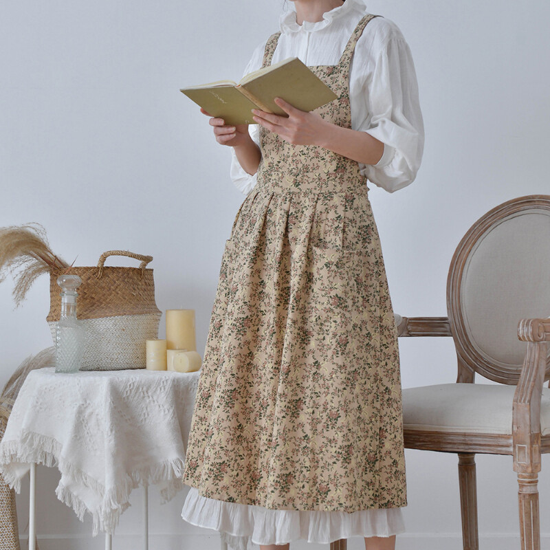 women-floral-cotton-apron-cover-up-with-pockets-vintage-style-kitchen-workwear