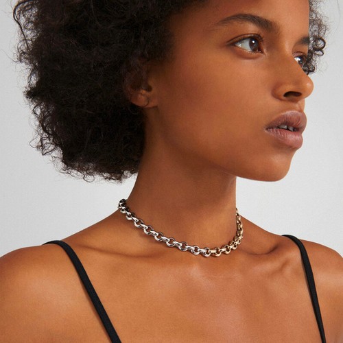 【JUSTINE CLENQUET】necklace Necklace Justine Clenquet Design Dual-Chain Necklace Pendant Women