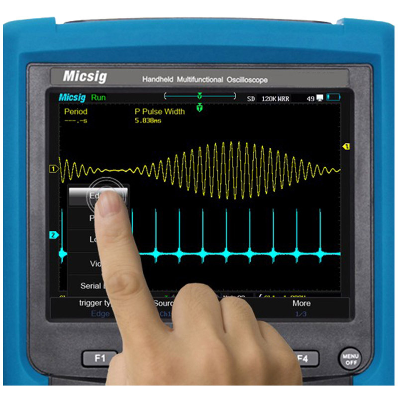 Micsig MS320IT Handheld Portable Digital Oscilloscope Isolated 100