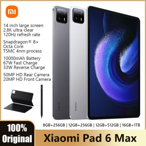 Xiaomi Pad 6 Max 14 Tablet Snapdragon 8+ 10000mAh 120Hz 2.8K Xiaomi Pad 6 Max 14 Tablet Snapdragon 8+ 10000mAh 120Hz 2.8K