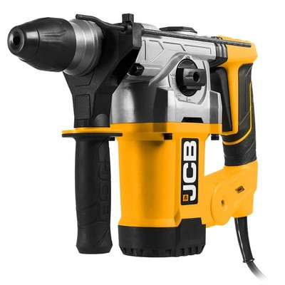 JCB Bohrhammer und Meißelhammer 1250W SDS-plus Kombihammer mit Handwerkerkoffer