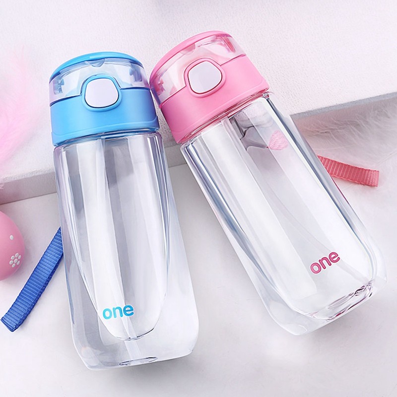 500ml Kids Students Outdoor Sports School Drinking Juice Water Bottle Cup Gifts