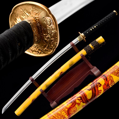 Japan Samurai Swords Katana Folded Steel Blade Razor Sharp