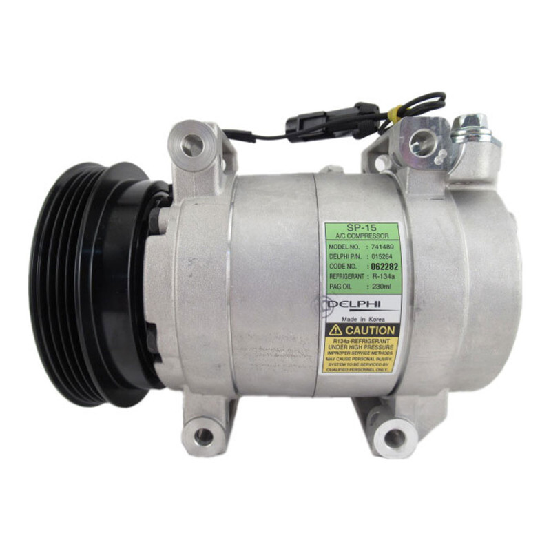 OEM New A/C Compressor for Landini And McCormick Tractors OE# 741489 - Picture 2 of 13
