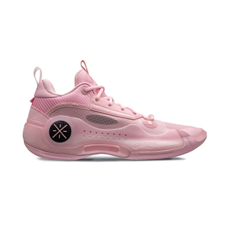 Pre-owned Li-ning Way Of Wade 10 ‘cherry Blossom' Men's Basketball Shoe Abas083-3 In Pink