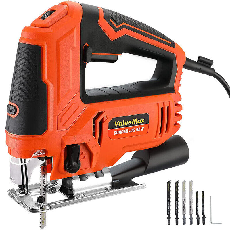 ValueMax 5.0AMP Jig Saw Corded Electric Jigsaw 6 Variable Sp