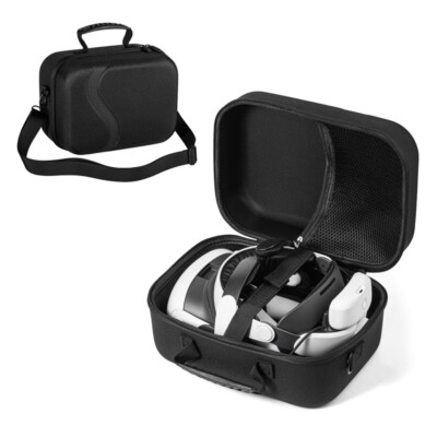 For Meta Quest 3/BOBOVR M3 Pro VR Protective Case Storage Bag Crossbody Bag