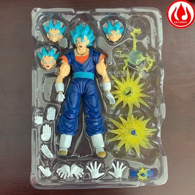 1:12 Blue Super Saiyan Vegeto Toy God Anime PVC Action Figure z With Box Gift