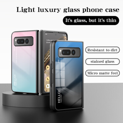 Full Protection Case For Google Pixel Fold Shockproof Slim Fit Glass Phone Cover
