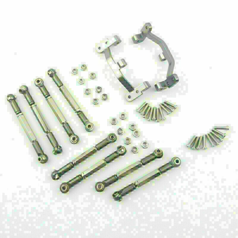 Metal Pull Rod Base For WPL B1 B24 B16 C14 C24 HengLong Military Truck RC Car