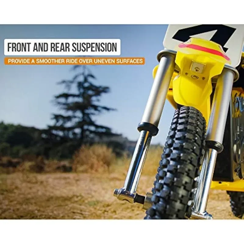 Razor MX650 Electric Dirt Bike Off-Road Motocross Bike &ndash; 36V Electric Ride-On