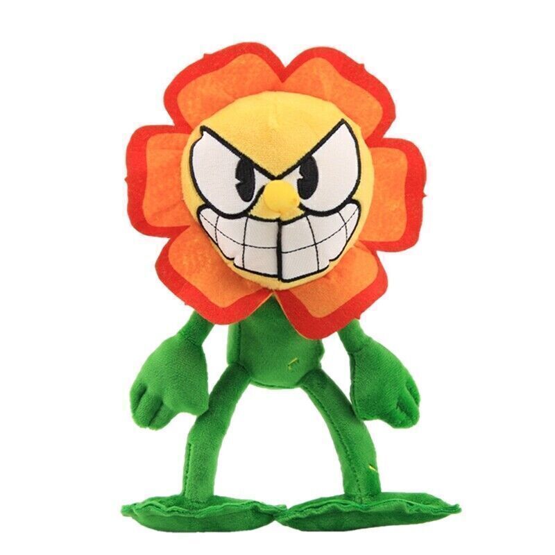 Cuphead Soft Plush Plushies Doll Toys Mugman Puphead King Dice Devil Kids Gifts